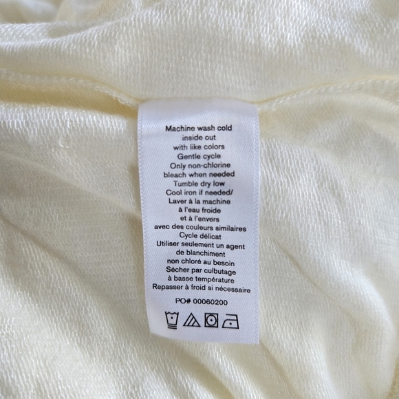 New Rag & Bone City Cozy RB Logo Waistband White Pull-On Jogger Pants NWT Small - Picture 9 of 9